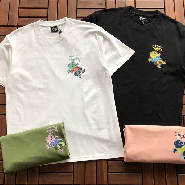 Camiseta Stussy 5DGCHJ (4COLORES)