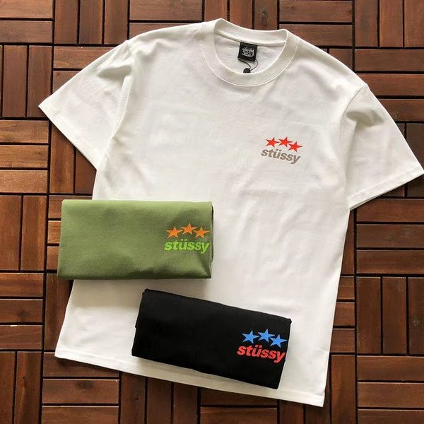 Camiseta Stussy F77ARU (3COLORES)