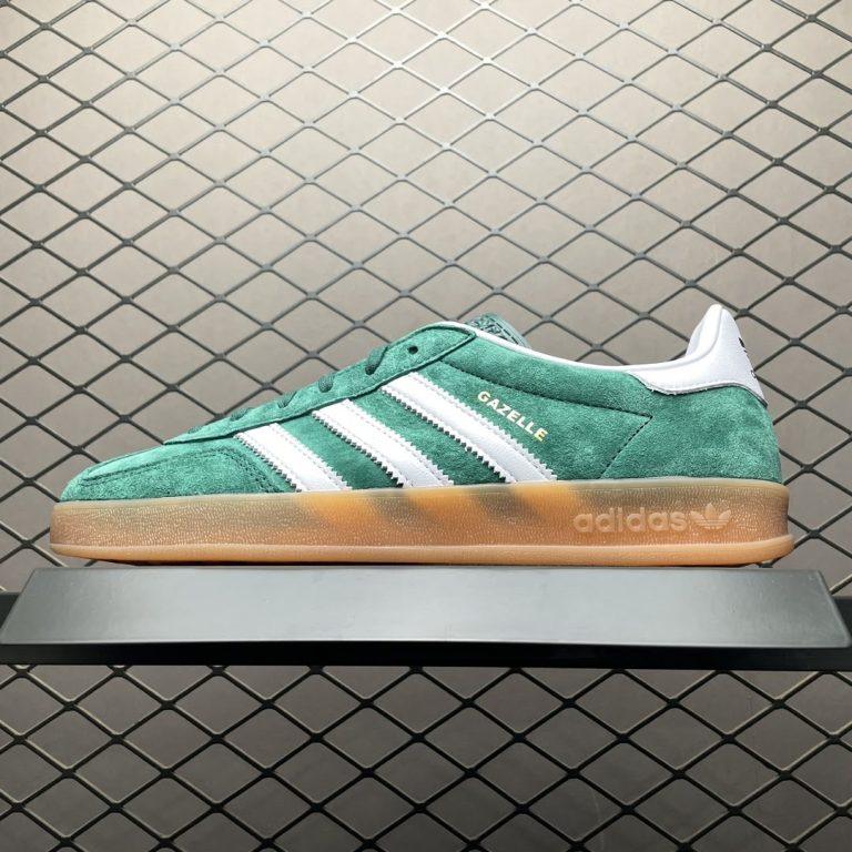 Adidas Originals Gazelle Indoor Collegiate Green Cloud White Gum