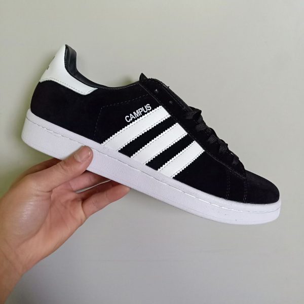 Adidas Originals Campus CORE BLACK CLOUD WHITE CHALK WHITE CM1106