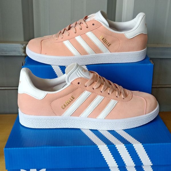 Adidas Originals Gazelle HALO BLUSH CLOUD WHITE ALMOST BLUE OM1112