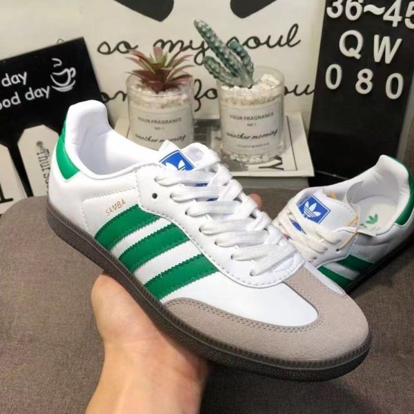Adidas Samba OG ''Cloud White Green Suplier''