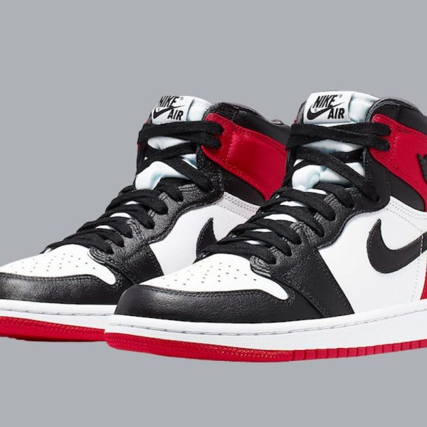 Air Jordan 1 High ''Satin Black Toe''
