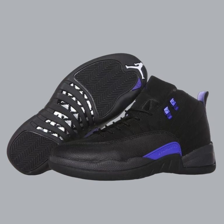 Air Jordan 12 Retro ''Black Dark Concord''