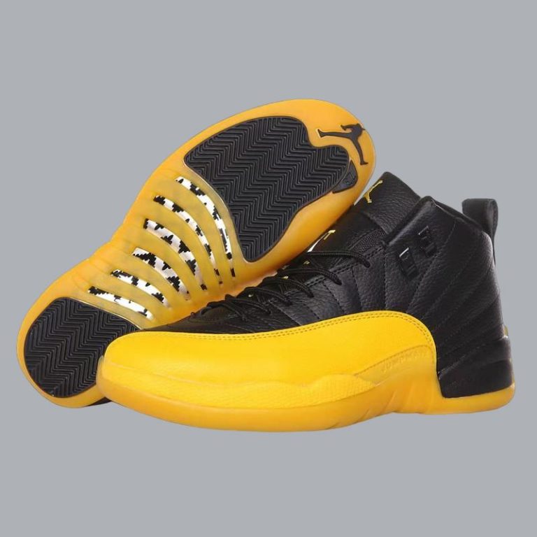 Air Jordan 12 Retro ''Black University Gold''