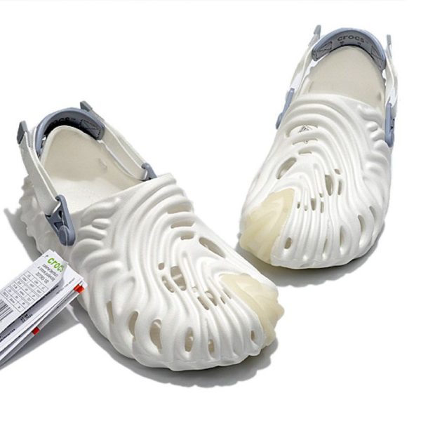 Crocs Pollex Clog by Salehe Bembury Spackle Almost White
