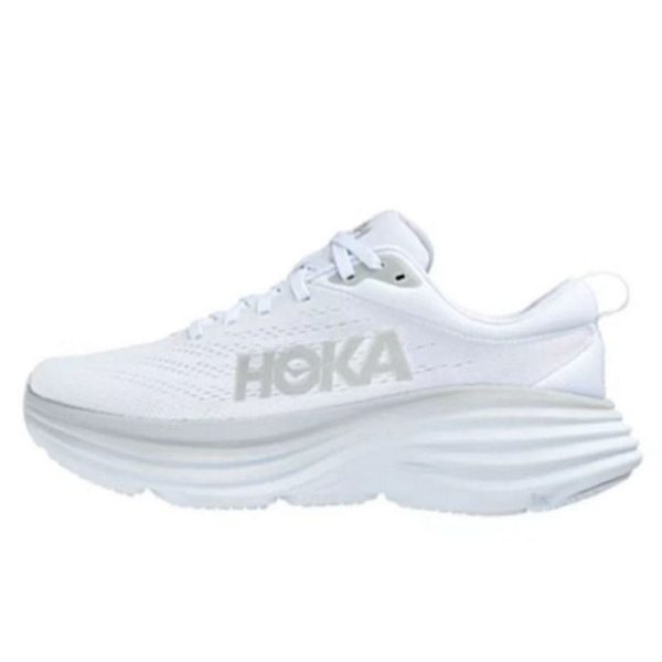 Hoka One One Bondi 8 Triple White