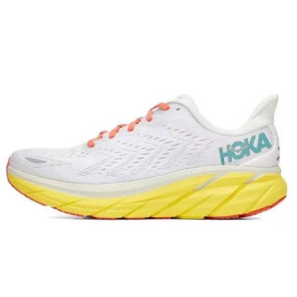 Hoka One One Clifton 8 Blanc De Blanc Illuminating Yellow