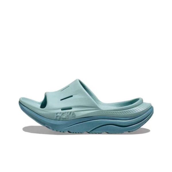 Hoka One One Ora Recovery Slide 3 Cloud Blue Stone Blue
