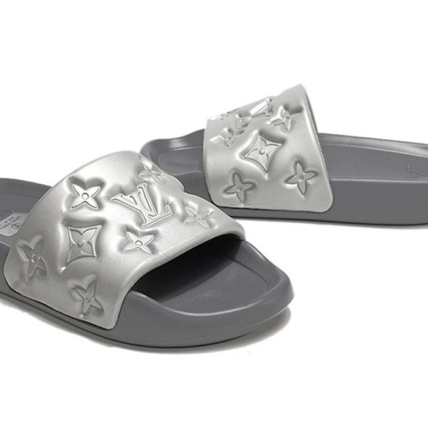 Louis Vuitton Waterfront Mule Silver
