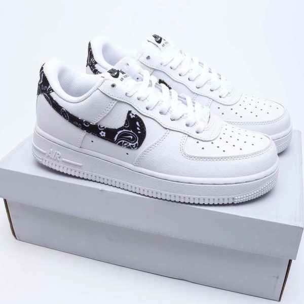 Nike Air Force 1 Black Paisley