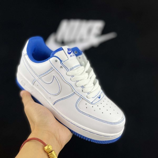 Nike Air Force 1 '07 ''Contrast Stitch White Game Royal''