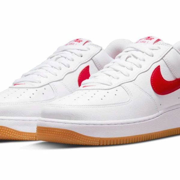 Nike Air Force 1 Low Color of the Month University Red Gum