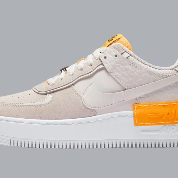 Nike Air Force 1 Low Shadow ''Vast Grey Laser Orange''