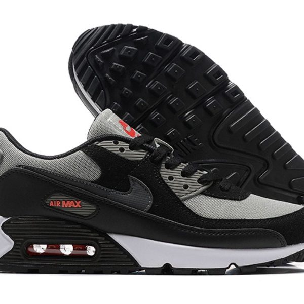 Nike Air Max 90 Black Pewter Red