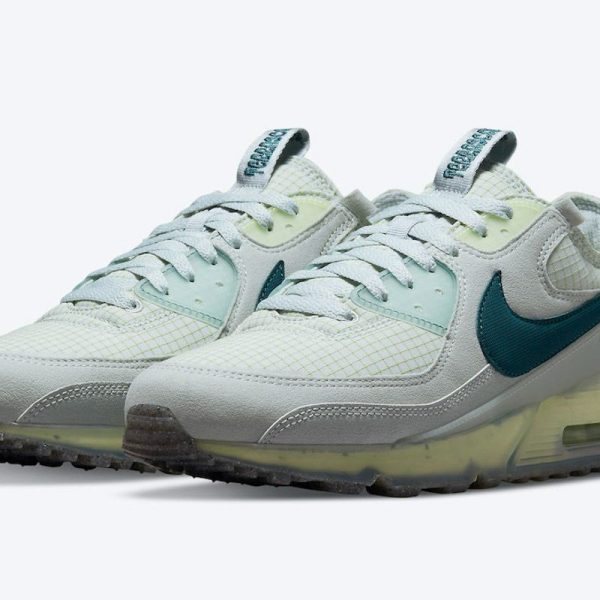 Nike Air Max 90 Terrascape Grey Haze Dark Teal Green Seafoam