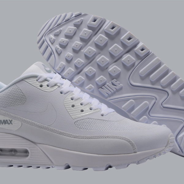 Nike Air Max 90 Ultra 2.0 Flyknit ''Triple White''