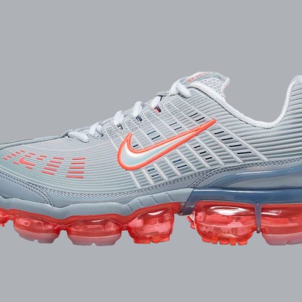 Nike Air VaporMax 360 ''Sky Grey & Flash Crimson''