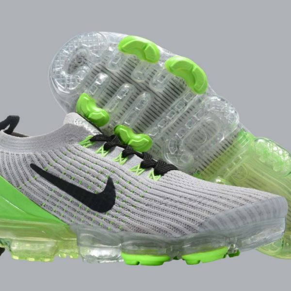 Nike Air VaporMax Flyknit 3 ''Vast Grey & Electric Green''