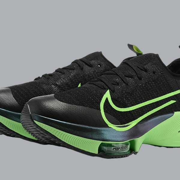 Nike Air Zoom Tempo Next Flyknit ''Black Electric Green''