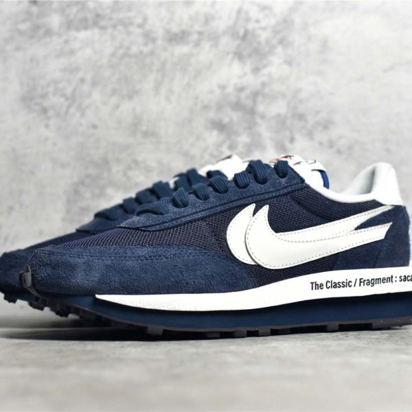 Nike Sacai x Fragment x  LDWaffle Blackened Blue