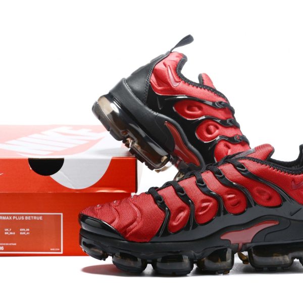 Nike Air VaporMax Plus ''University Red Black''