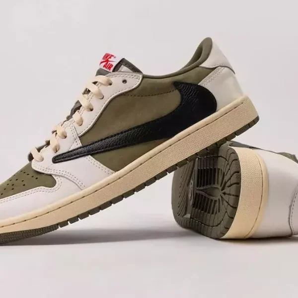 Jordan 1 Low Travis Scott Medium Olive