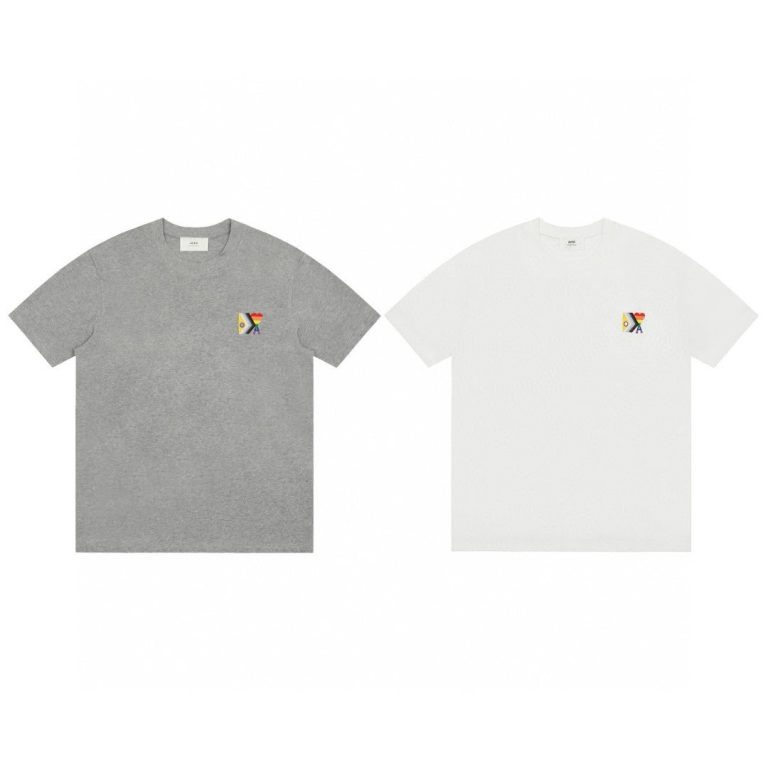 Camiseta Ami G5H7J3 (2COLORES)