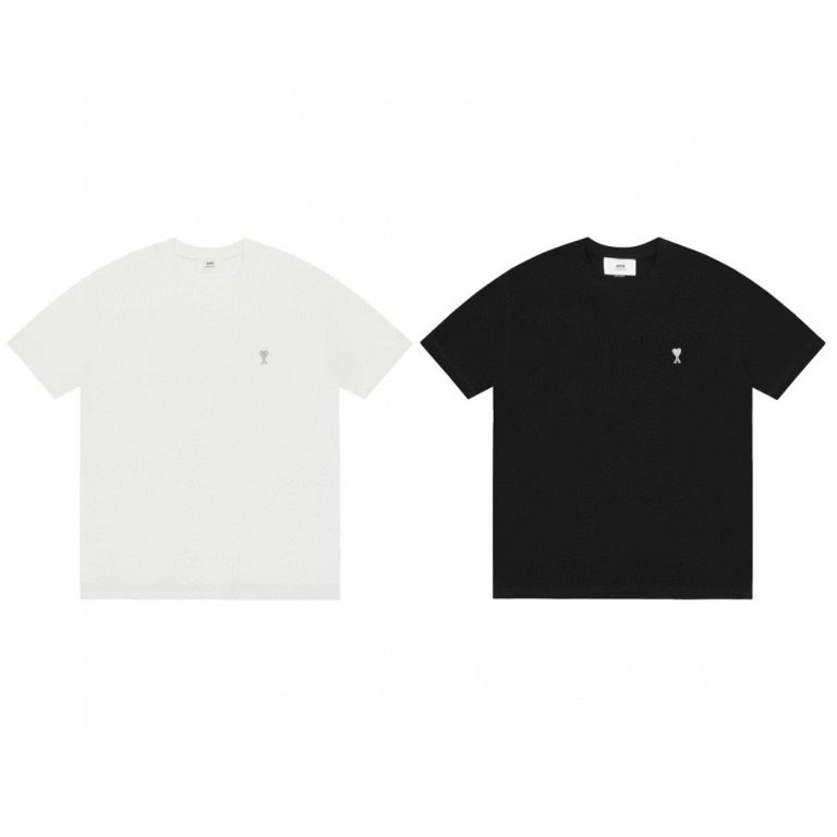 Camiseta Ami R3J6E1 (2COLORES)