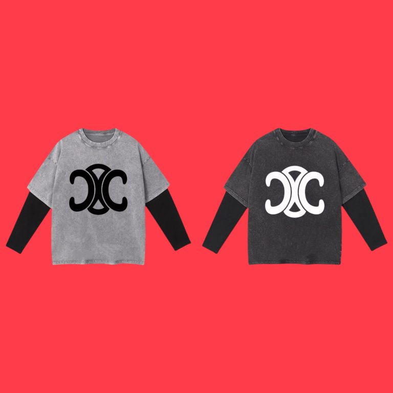 Camiseta Larga Celine J2Z8WL (2COLORES)