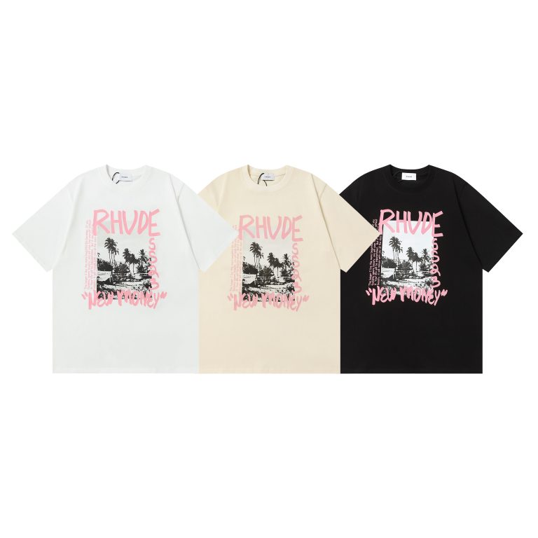 Camiseta Rhude V3T7CV (3COLORES)