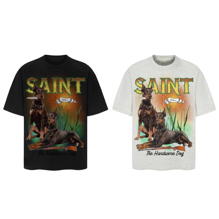 Camiseta Saint Michael E6P4Y7 (2COLORES)