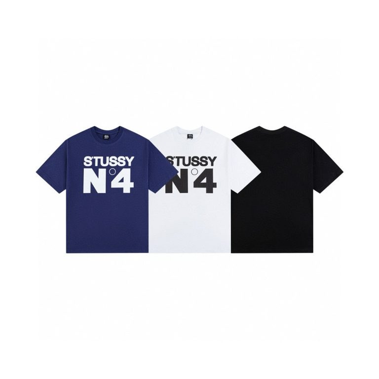 Camiseta Stussy X4W9MR (3COLORES)