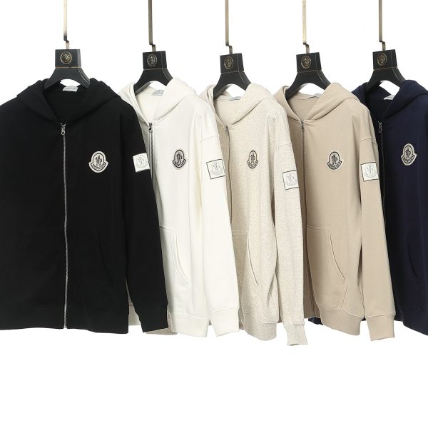 Sudadera Ziper Moncler M4T3X9 (5COLORES)