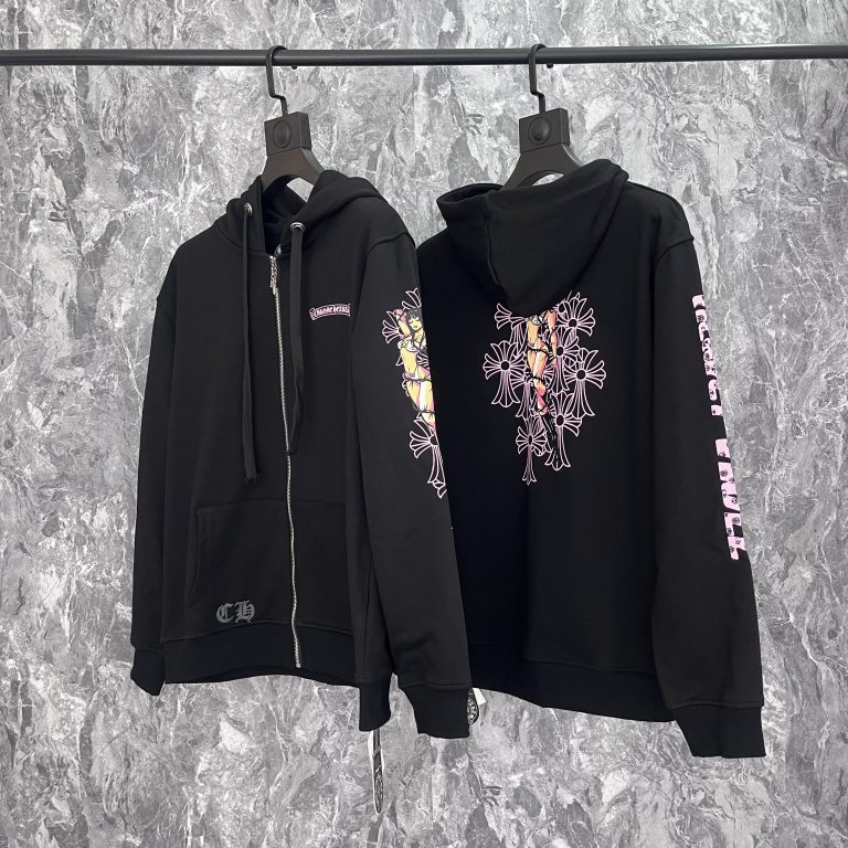 Sudadera Zipper Chrome Hearts QP8HYT