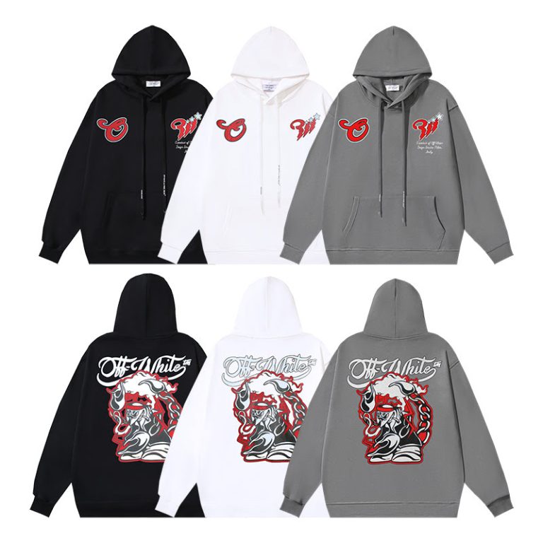 Sudadera con Capucha Off-White E4P8Y2 (3COLORES)