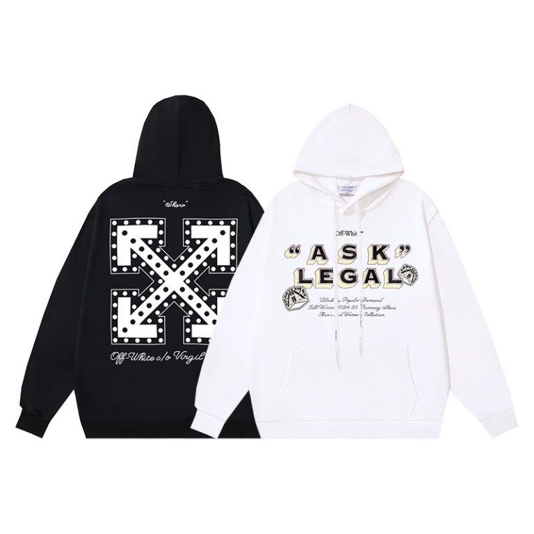 Sudadera con Capucha Off-White Q1N8R5 (2COLORES)