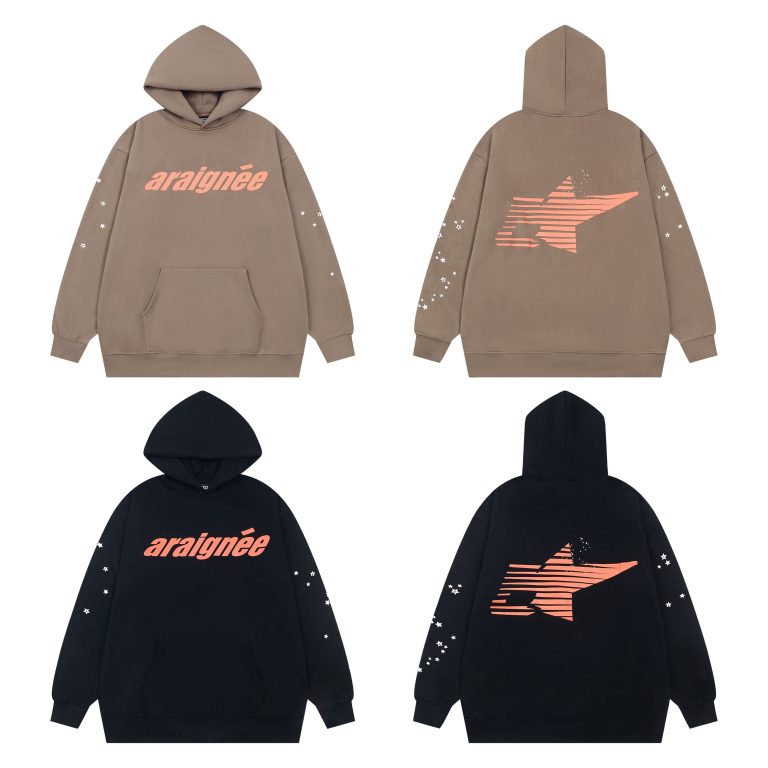 Sudadera con Capucha Sp5der V4N9MR (2COLORES)