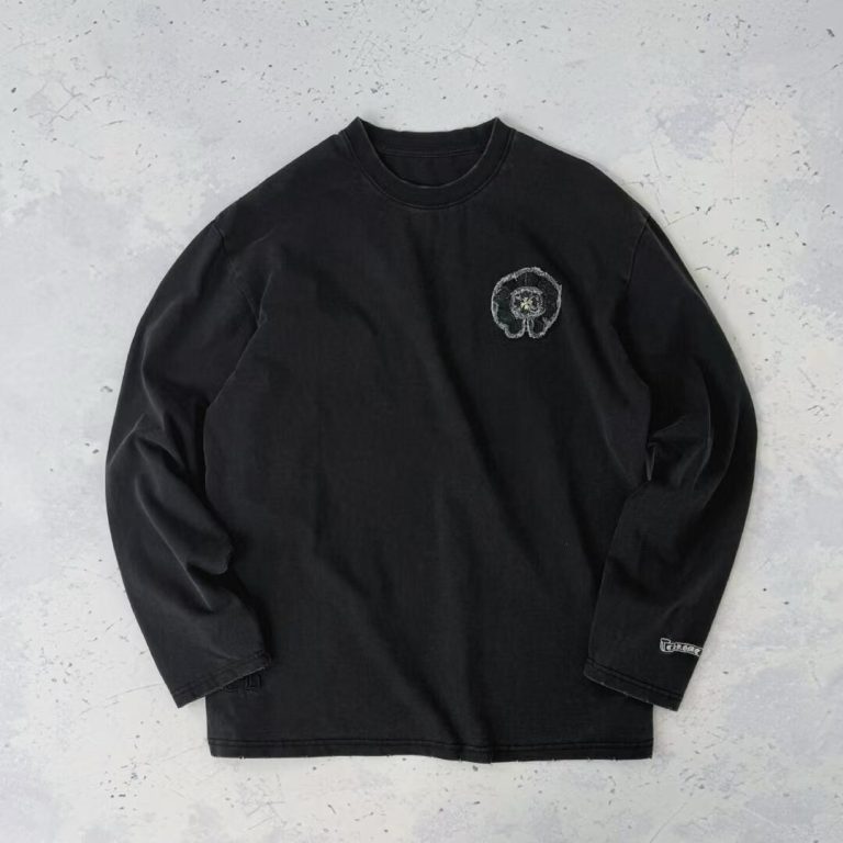 Camiseta Larga Chrome Hearts B6N7TL