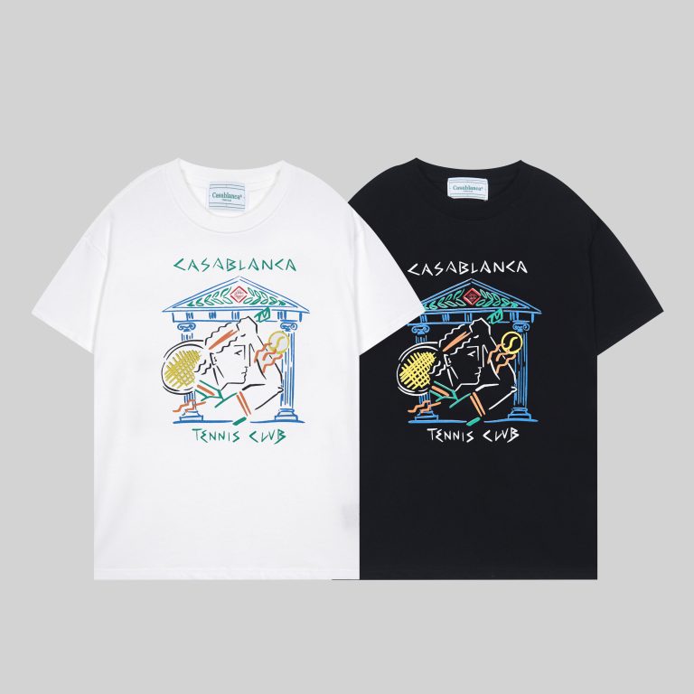 Camiseta Casablanca U6V7W8 (2COLORES)