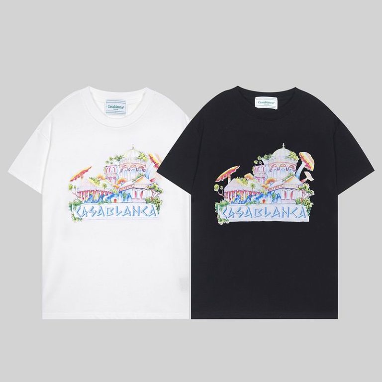 Camiseta Casablanca V0W3X2 (2COLORES)