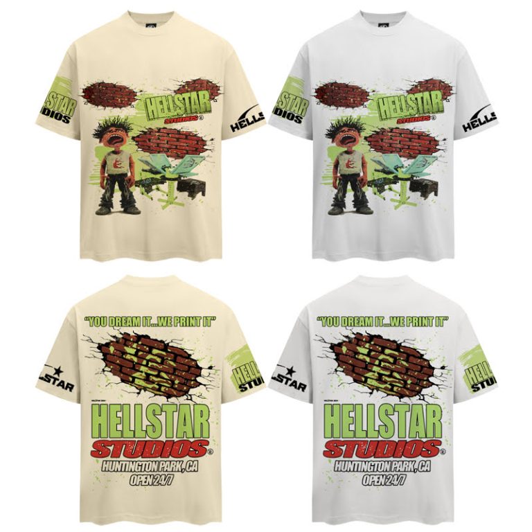 Camiseta Hellstar QW7K3U (2COLORES)