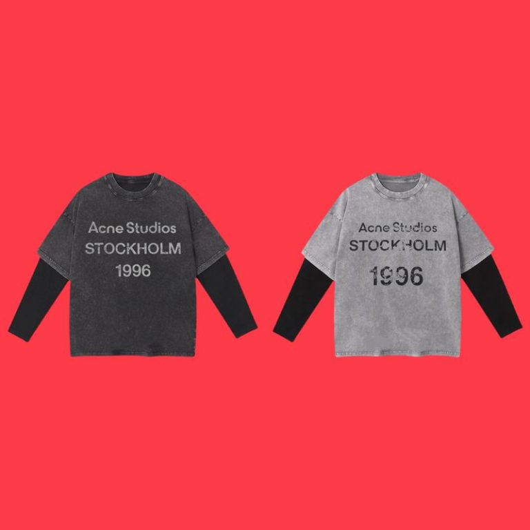 Camiseta Larga Acne Studios N6O8P4 (2COLORES)