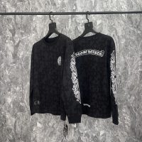 Camiseta Larga Chrome Heart Q6R7S8