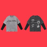 Camiseta Larga Louis Vuitton E8F1G6 (2COLORES)