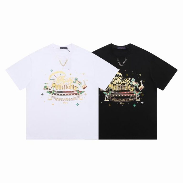 Camiseta Louis Vuitton A8B3C6 (2COLORES)