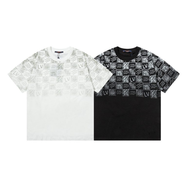 Camiseta Louis Vuitton O3P4Q5 (2COLORES)