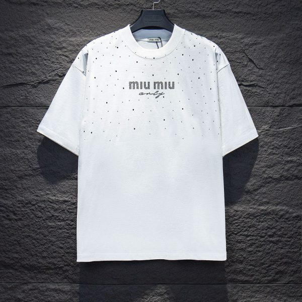 Camiseta Miu Miu XHF3DH (2COLORES)