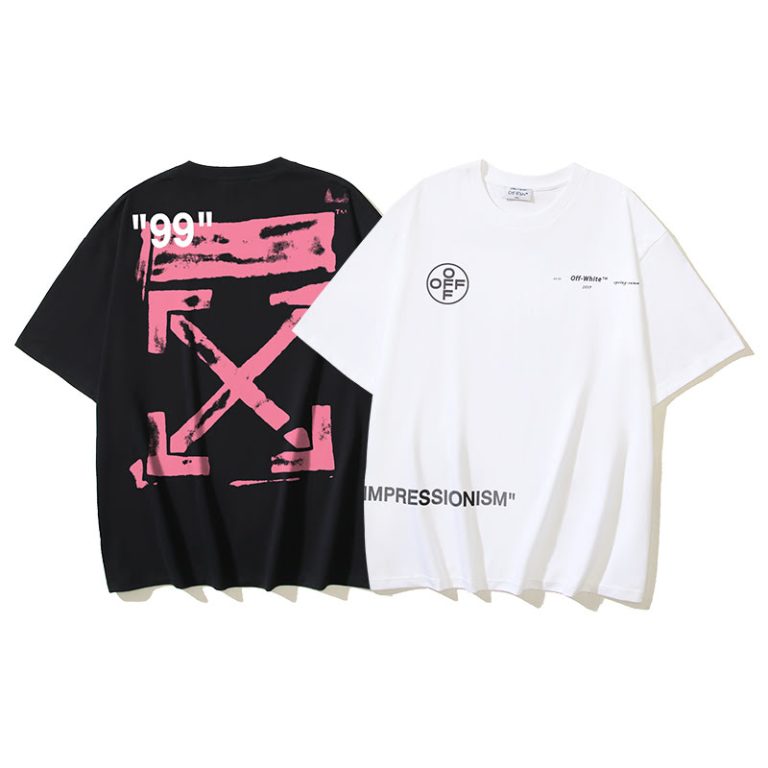 Camiseta Off White E1F2G3 (2COLORES)