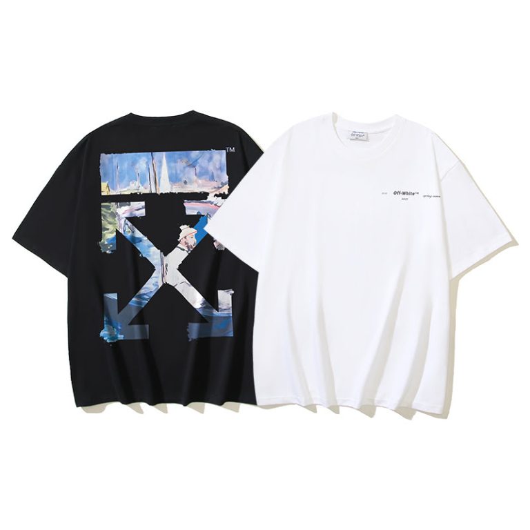 Camiseta Off White H4I5J6 (2COLORES)